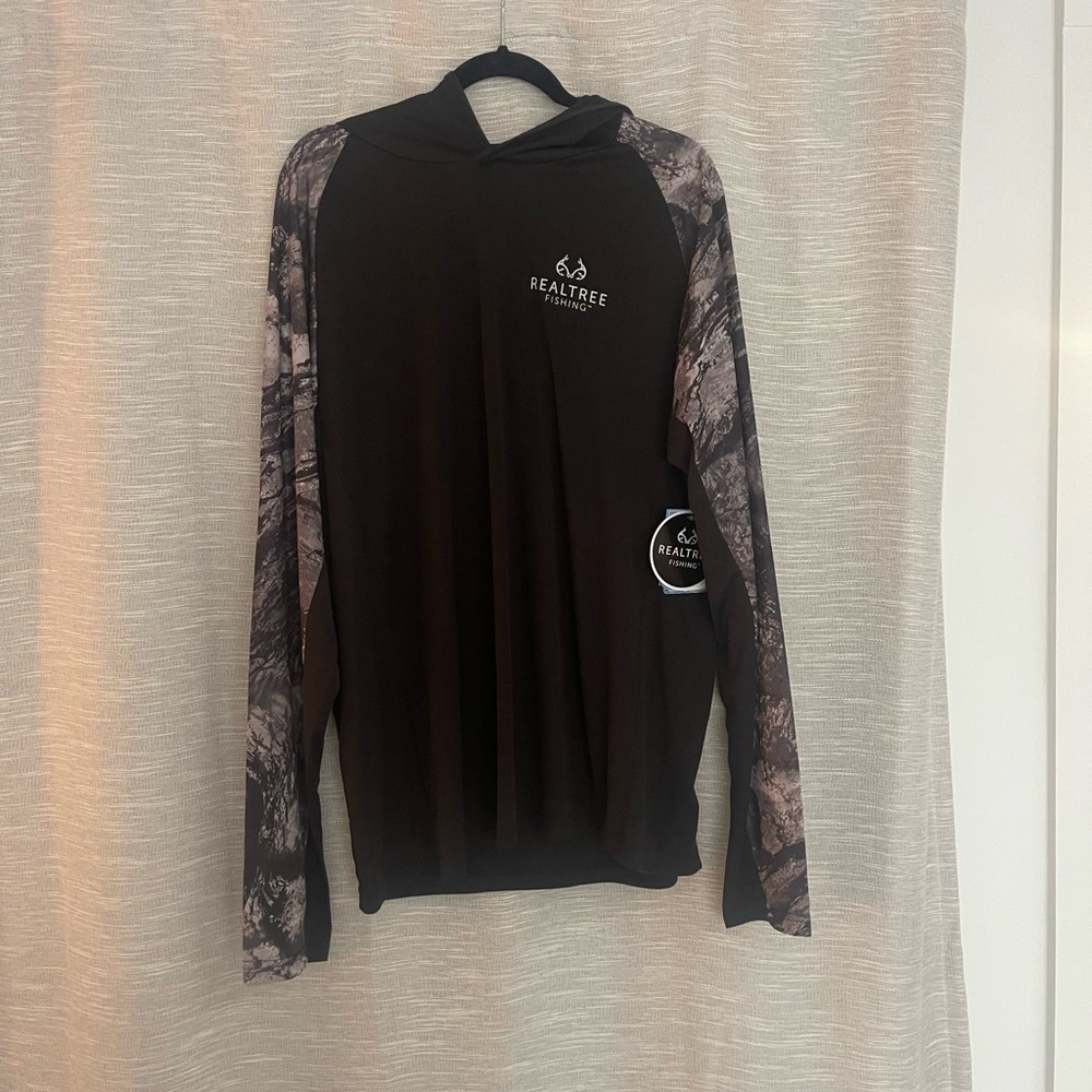 Realtree Black and Gray Fishing Jacket